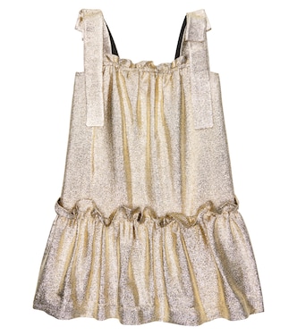 فستان معدني | Stella McCartney Kids