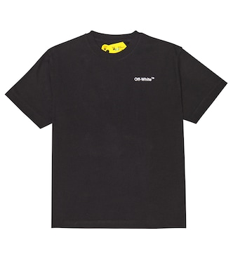 Camiseta de algodón con logo | Off-White Kids
