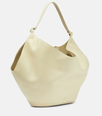 Lotus Medium leather tote bag | Khaite