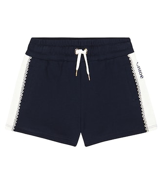 Shorts de algodón bordados | Chloé Kids