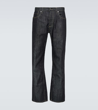 Jeans rectos de tiro medio | Burberry