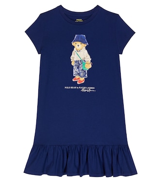 Polo Bear cotton jersey dress | Polo Ralph Lauren Kids