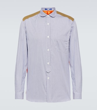 Panelled cotton-blend shirt | Junya Watanabe