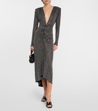 Rhinestone-embellished maxi dress | Veronica Beard