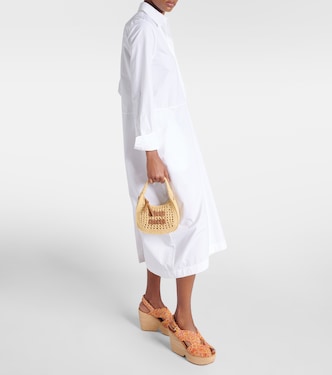 Dolce raffia platform sandals | Clergerie