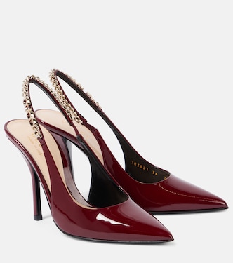 Pumps slingback Signoria in vernice | Gucci