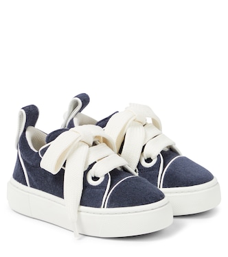 Sneakers Toy Toy aus Frottee mit Leder | Christian Louboutin Kids