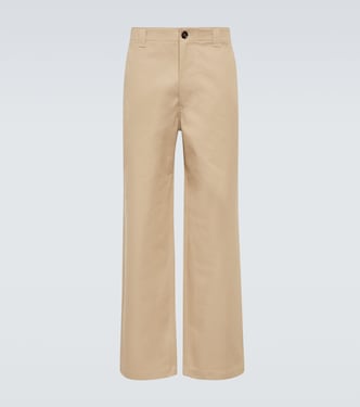 Cotton twill wide-leg pants | Gucci