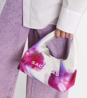 Cabas The Sack Future Floral Mini en cuir | Marc Jacobs