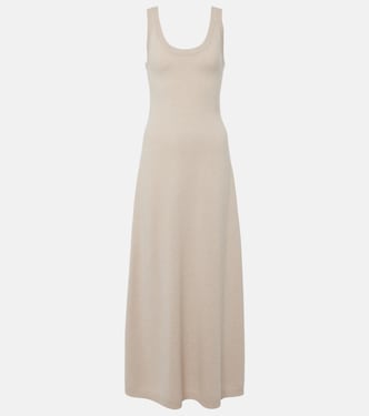 Vestido midi de cachemir | Brunello Cucinelli