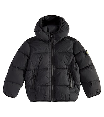 Compass down jacket | Stone Island Junior