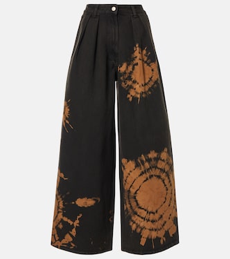 Pantaloni a gamba larga in cotone | Alanui