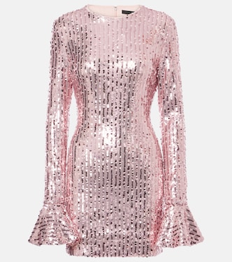 Abito corto con paillettes | Rotate