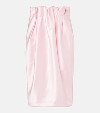 Gonna midi in raso | Simone Rocha