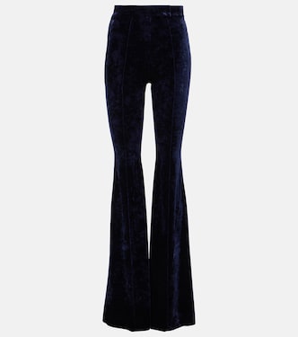 Pantaloni flared in velluto | Alex Perry