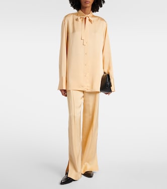 Bluse aus Satin | Jil Sander