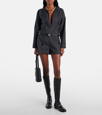 Jumpsuit corta in lana | Gucci