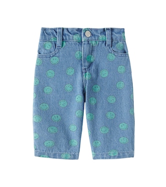 Baby Smiley printed jeans | The New Society