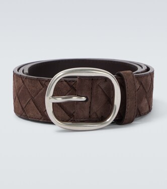 Ceinture Intrecciato en cuir  | Bottega Veneta
