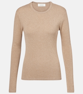 Vivian knitted cotton and cashmere top | Lisa Yang