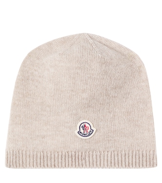 Baby logo cashmere beanie  | Moncler Enfant
