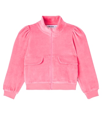 Malika cotton-blend zip-up sweatshirt | Molo