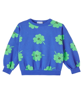Lucky Clover cotton jersey sweatshirt | Bobo Choses