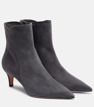 Levy 55 스웨이드 앵클 부츠 | Gianvito Rossi