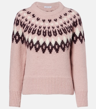 Anne Fair Isle wool-blend sweater | Veronica Beard