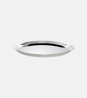 Plateau en acier inoxydable par Thomas Sandell | Georg Jensen