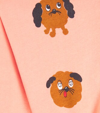 Doggies printed cotton sweatpants | Mini Rodini