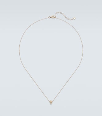 14kt gold pendant necklace | Mateo