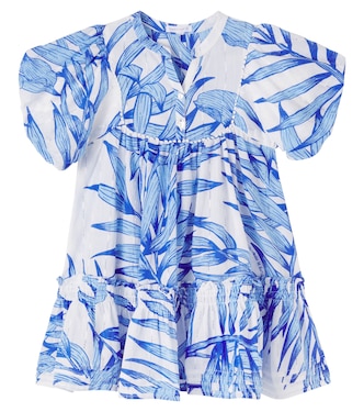 Bedrucktes Kleid Cruz | Poupette St Barth Kids