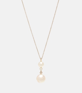 Collier Perla Simple en or 14 ct et perles | Sophie Bille Brahe