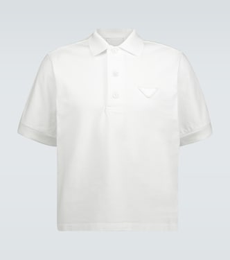 Polohemd aus Baumwolle | Prada