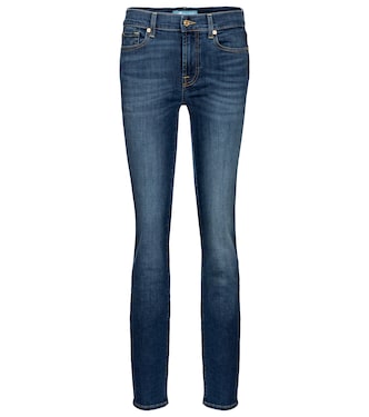 Jeans ajustados Roxanne tiro medio | 7 For All Mankind