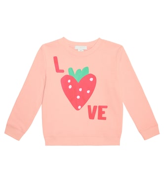 Printed cotton sweatshirt | Stella McCartney Kids