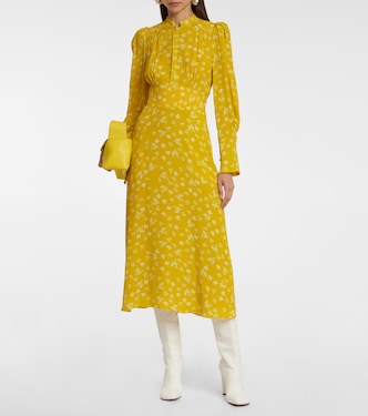 Abito midi Eccentric in misto seta | Dorothee Schumacher