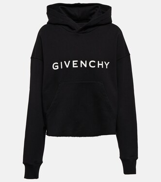 Cropped-Hoodie aus Baumwolle | Givenchy