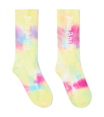 Calcetines en mezcla de algodón con logo | Palm Angels Kids