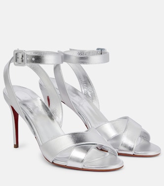 Sandalen Mariza 85 aus Metallic-Leder | Christian Louboutin
