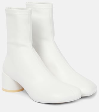 Ankle Boots Anatomic aus Lederimitat | MM6 Maison Margiela