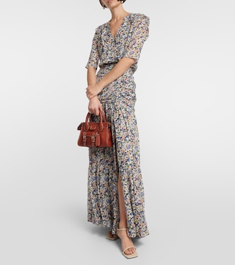 Bedrucktes Maxikleid aus Seide | Veronica Beard