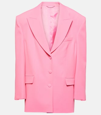 Single-breasted silk-blend blazer | Magda Butrym