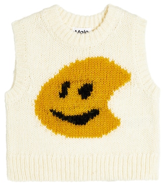 Pull sans manches Gertrude en alpaga mélangé | Molo
