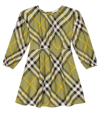 Robe Burberry Check en coton | Burberry Kids