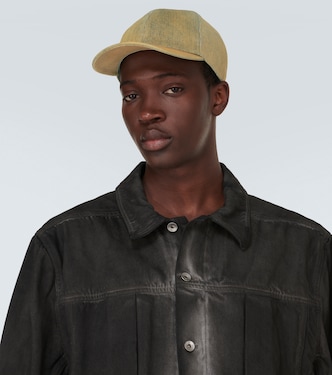 Cappello da baseball in denim | DRKSHDW by Rick Owens