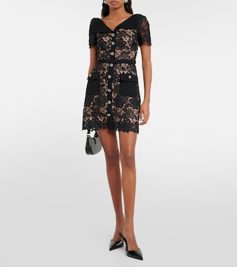 Lace minidress | Self-Portrait