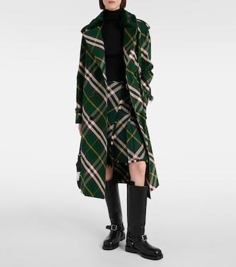 Trench-coat Burberry Check en coton | Burberry