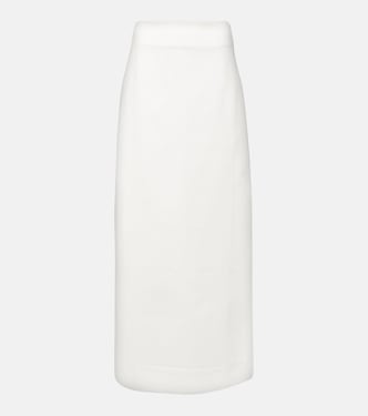 Cotton-blend maxi skirt | Adriana Degreas